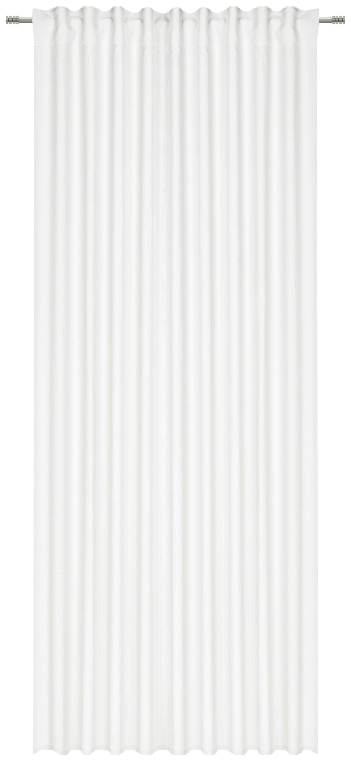 FERTIGVORHANG blickdicht  - Weiß, Basics, Textil (135/255cm) - Esposa