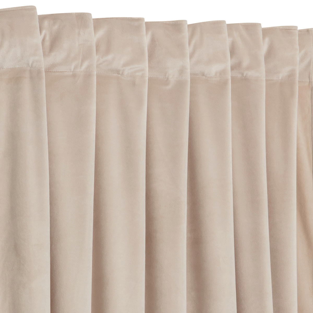 FERTIGVORHANG blickdicht  - Beige, Basics, Textil (135/280cm)