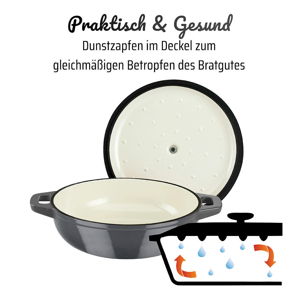 SCHMORTOPF GREY SHADOW 4,5 l  - Grau, Basics, Metall (30/9cm) - GSW