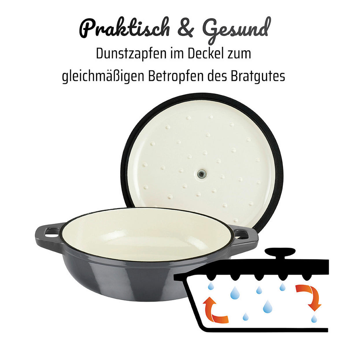 SCHMORTOPF GREY SHADOW 4,5 l  - Grau, Basics, Metall (30/9cm) - GSW