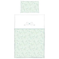 POSTELJINA ZA BEBE   28/3/38 cm   - zelena, Osnovno, tekstil (28/3/38cm) - Patinio