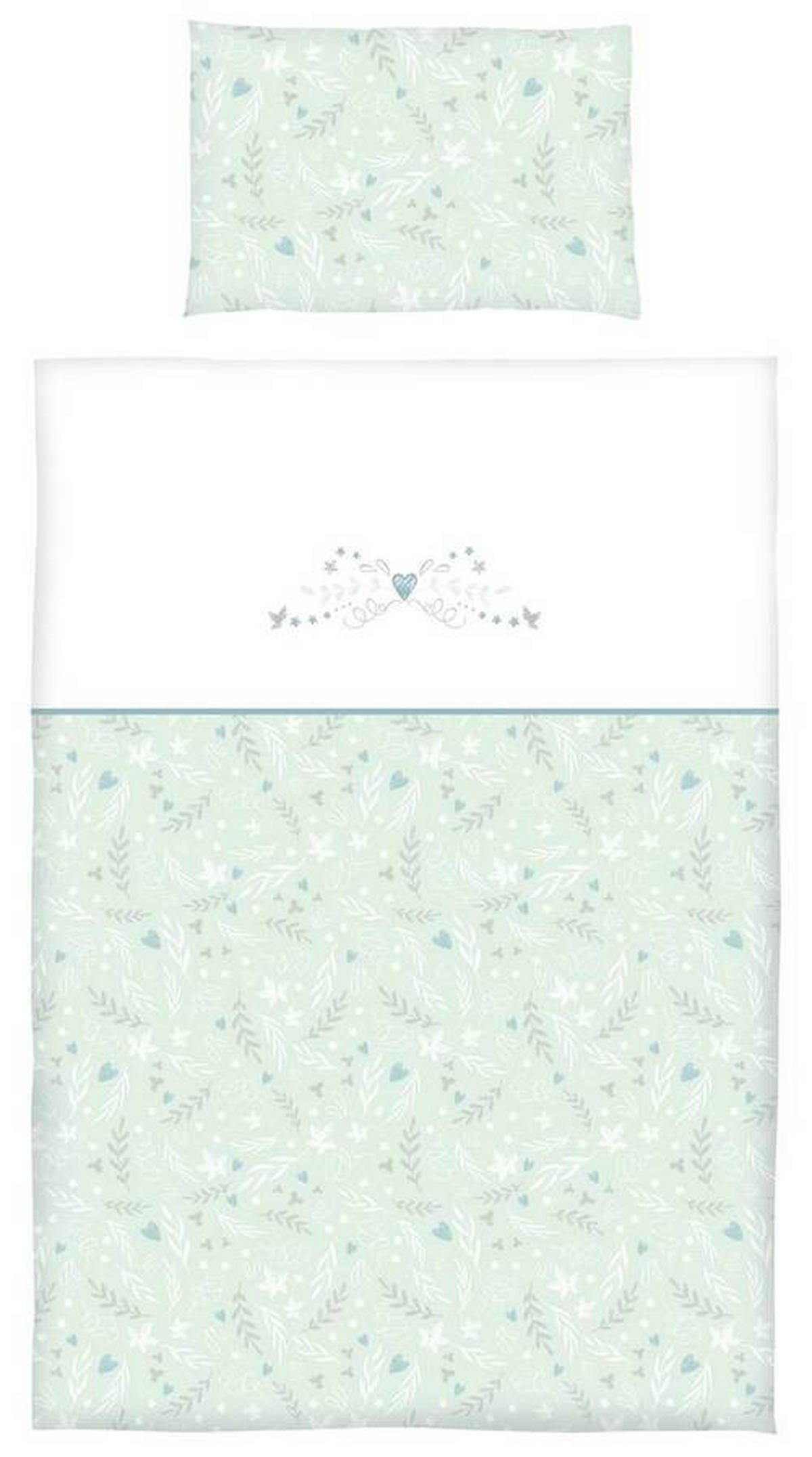 POSTELJINA ZA BEBE   28/3/38 cm   - zelena, Osnovno, tekstil (28/3/38cm) - Patinio