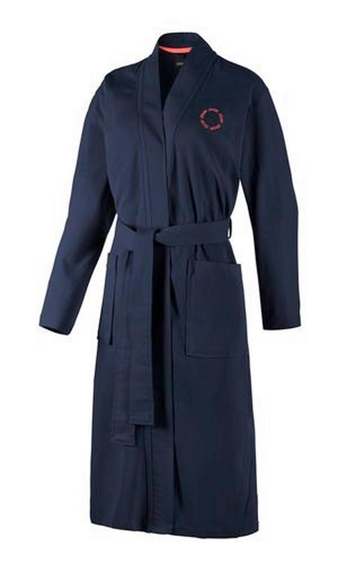 BADEMANTEL 32/34 Damen  - Koralle/Dunkelblau, Basics, Textil (32/34null) - Joop!