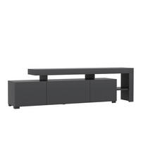 TV-ELEMENT Holzwerkstoff Anthrazit  - Anthrazit, MODERN, Holzwerkstoff (192/53/37cm) - MID.YOU