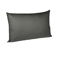 OBLIEČKA NA VANKÚŠ, 40/40 cm, bavlna - antracitová, Basics, textil (40/40cm) - Fleuresse