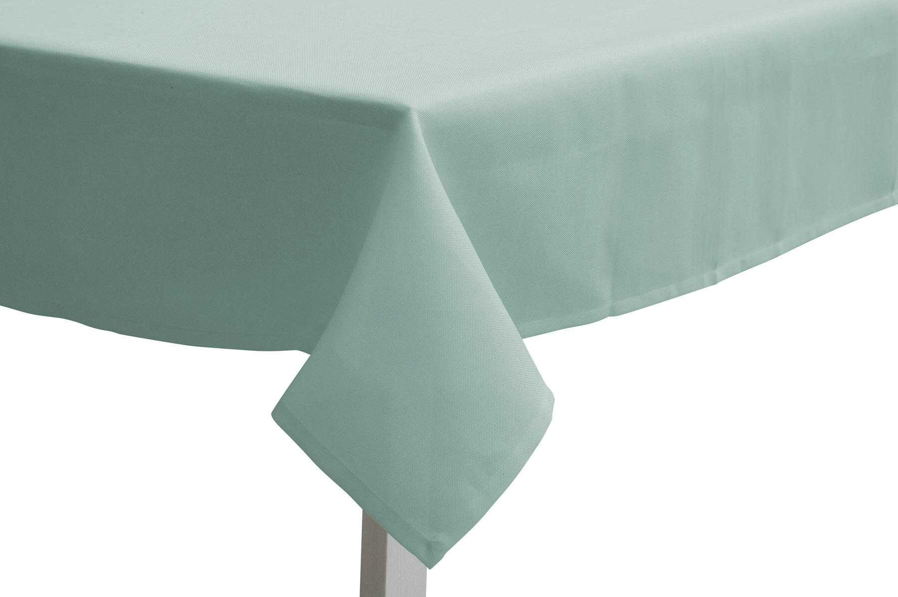 TISCHDECKE 150/250 cm  - Jadegrün, Basics, Textil (150/250cm)