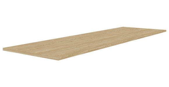 OBERPLATTE  in  - Eichefarben, KONVENTIONELL, Holzwerkstoff (183/1,6/42cm) - Hom`in