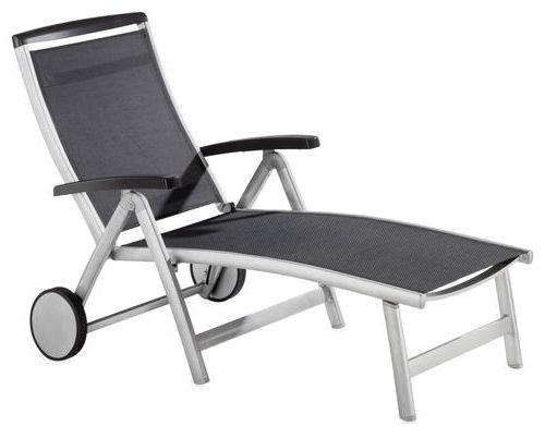 Gartenliege Aluminium Pulverbeschichtet Graphitfarben Grau Online Kaufen Xxxlutz