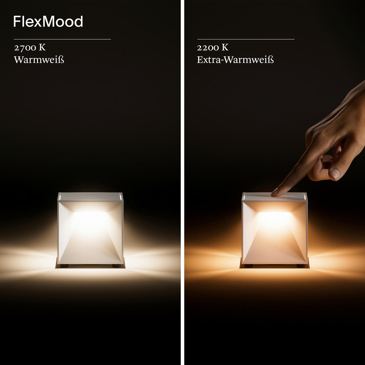 AKKU-TISCHLEUCHTE Nutalis 8/8/8 cm   - Beige, Design, Metall (8/8/8cm)