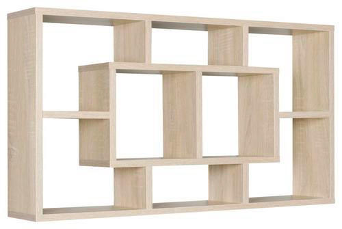 VÄGGHYLLPLAN 85/47,5/16 cm  - ekfärgad, Klassisk, trämaterial (85/47,5/16cm) - MID.YOU