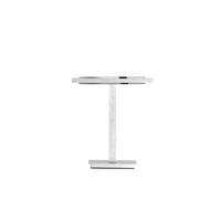 LED-TISCHLEUCHTE Ben 40.5/9.5/40 cm   - Nickelfarben, Design, Metall (40.5/9.5/40cm) - elements by BANKAMP
