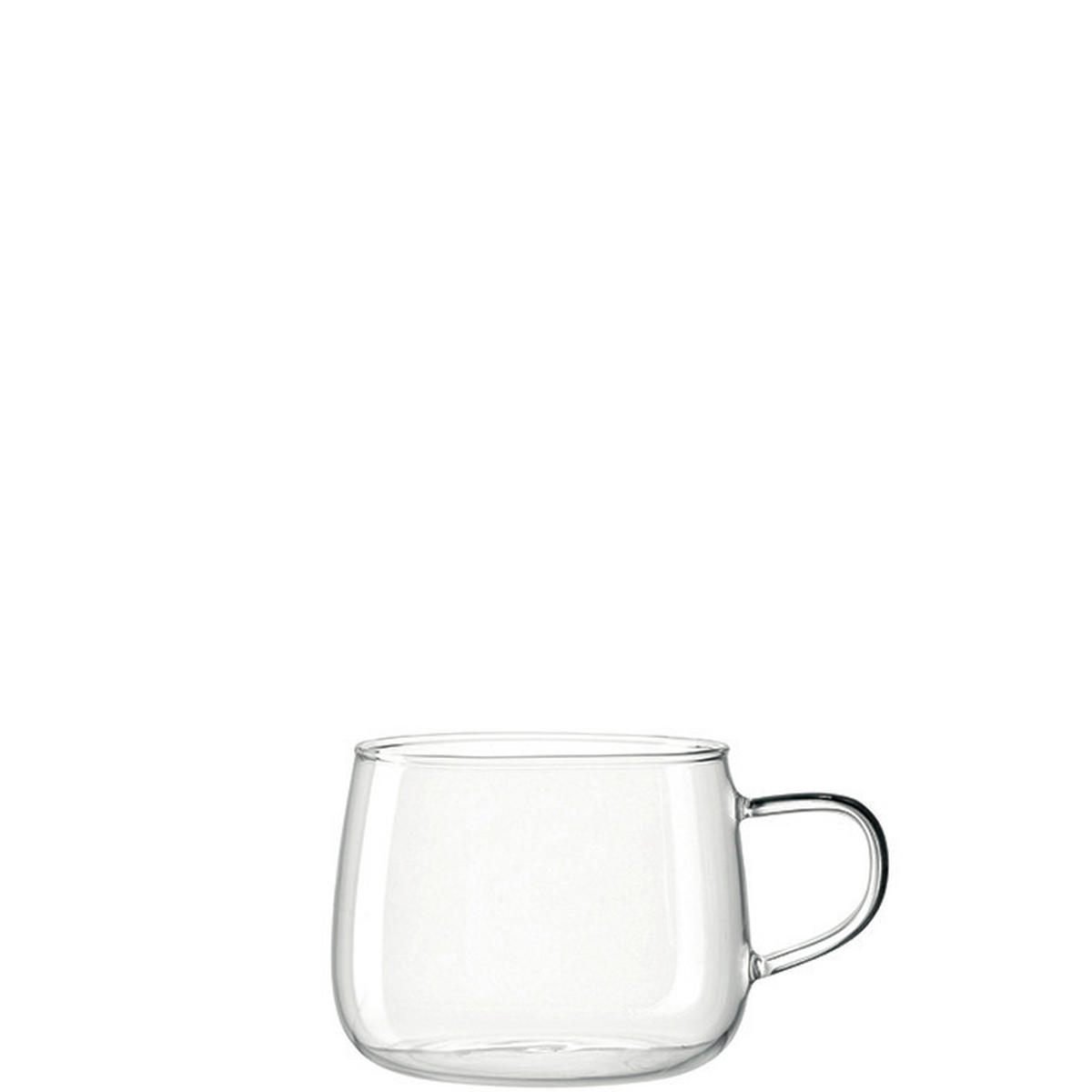 TASSENSET TE PER TE 4-teilig  - Transparent, Basics (12,5/7,7/9,7cm) - Leonardo