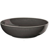 PASTATELLER Dunkelgrau 21/5,5 cm semana  - Dunkelgrau, KONVENTIONELL, Keramik (21/5,5cm) - ASA