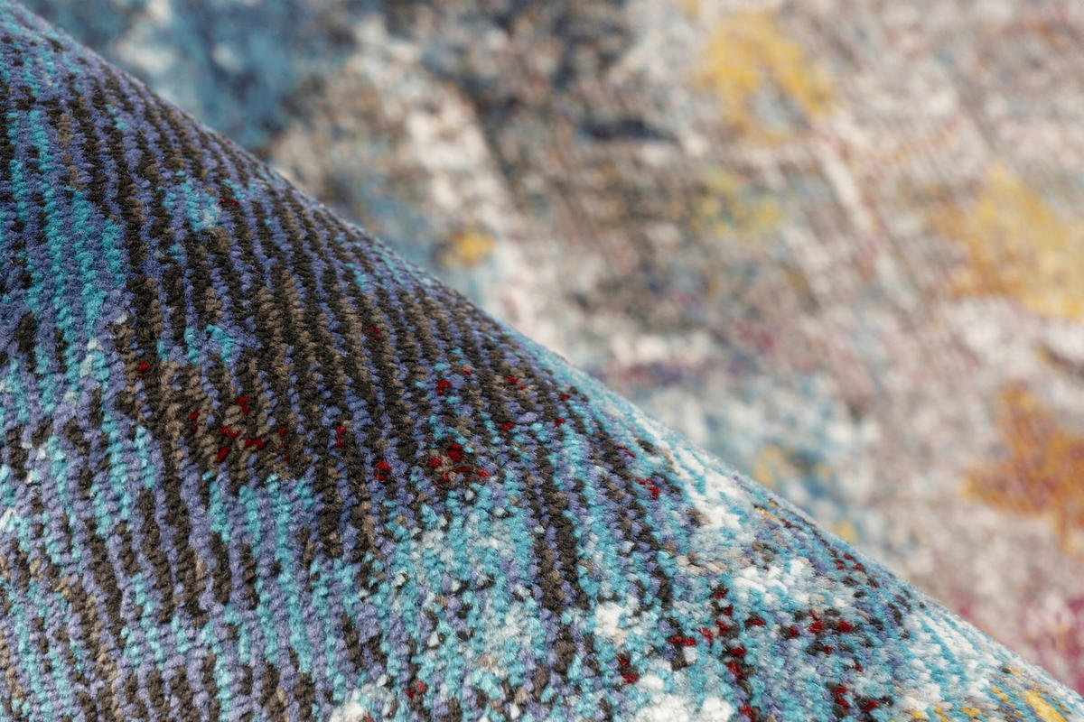 FLACHWEBETEPPICH 200/290 cm Multicolor rechteckig  - Multicolor, Basics, Textil (200/290cm) - Kayoom