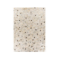 FLACHWEBETEPPICH 120/170 cm Lavin 1025 Silber / Grau Grau, Silberfarben  - Silberfarben/Grau, KONVENTIONELL, Leder/Textil (120/170cm)