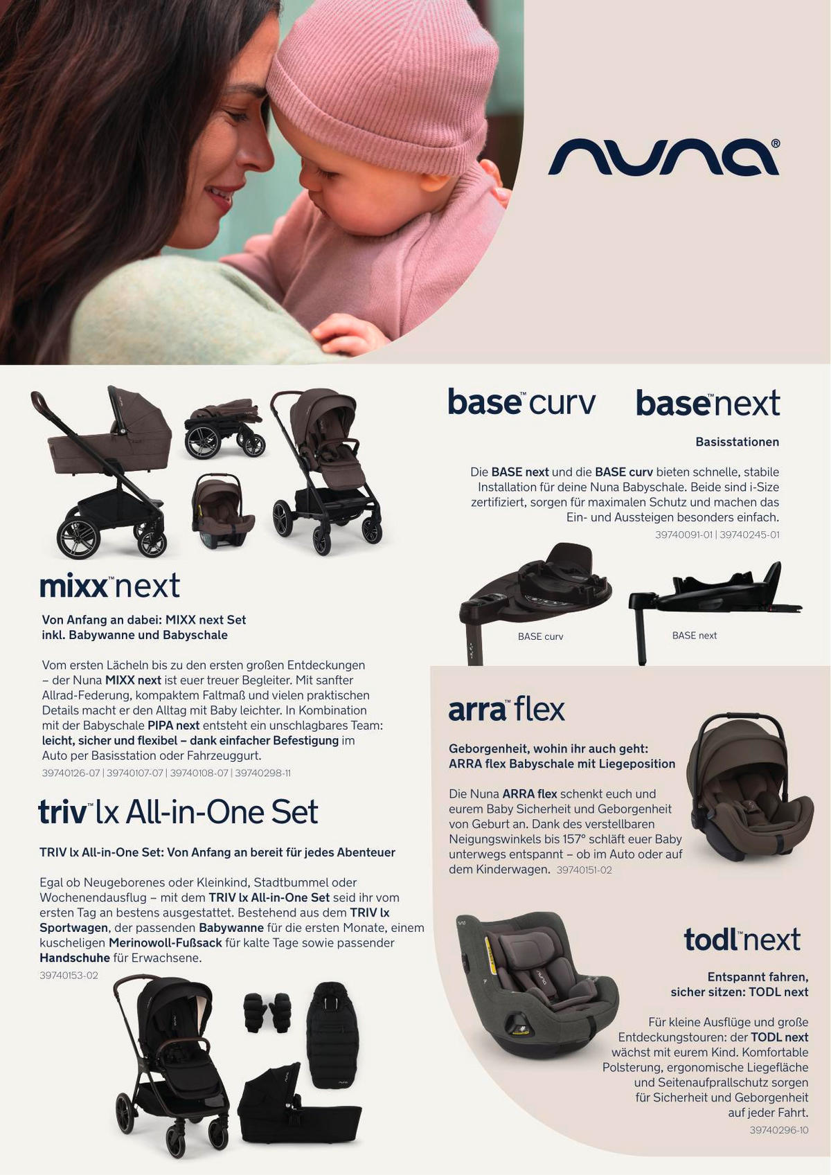 ISOFIXSTATION Base Curv  - Schwarz, Basics, Kunststoff - Nuna