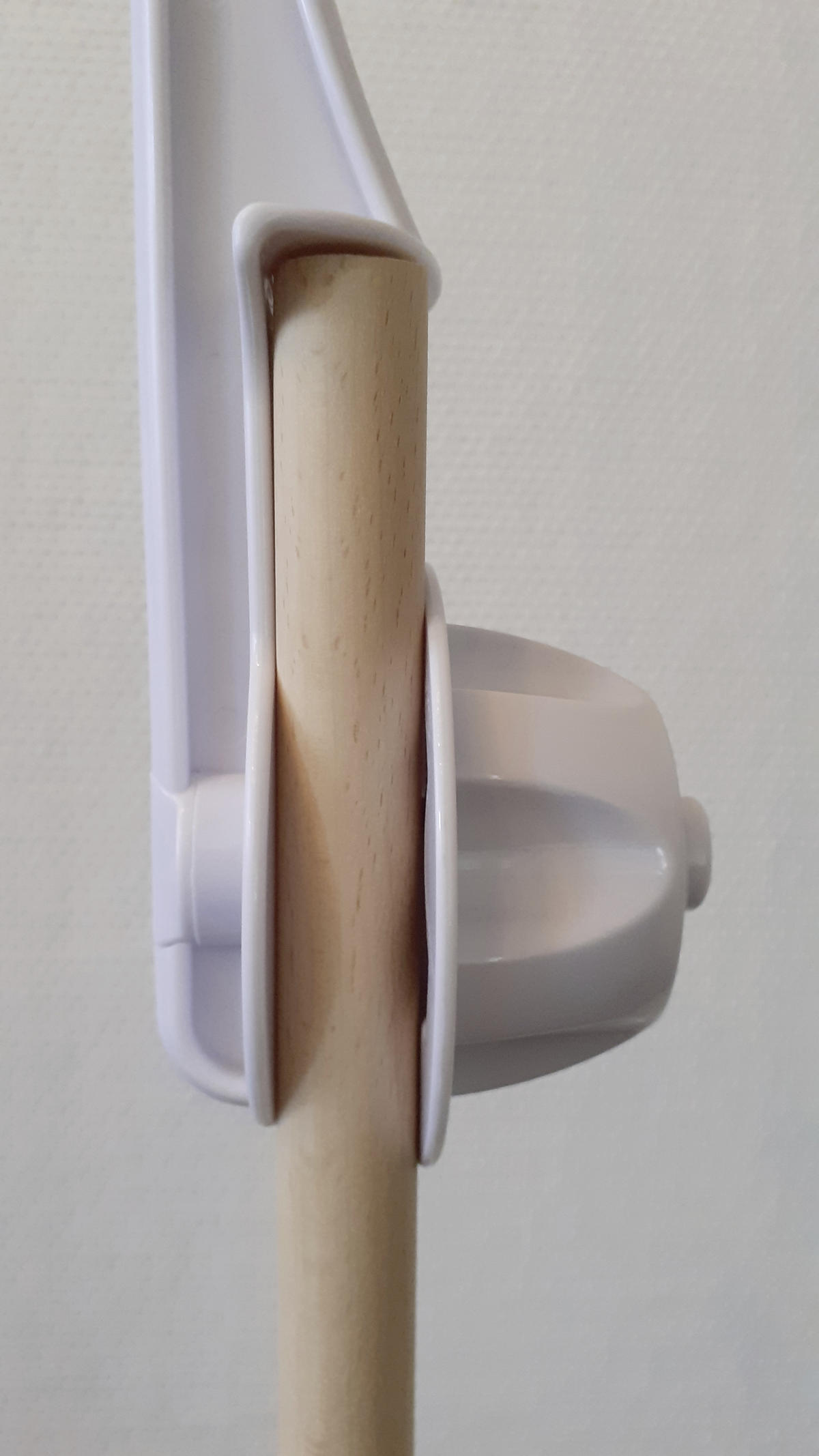 Niermann Mobilehalter mit Verschraubung  - Weiß, Basics, Kunststoff (34/65cm)