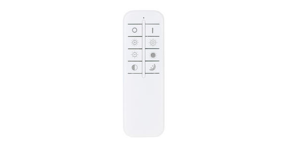 LED-DECKENLEUCHTE Velora 53,5/33/9,3 cm  - Sandfarben, Design, Kunststoff/Metall (53,5/33/9,3cm) - Dieter Knoll