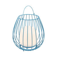 STOLNÍ LAMPA NA BATERIE  - bílá/modrá, Design, kov/plast (28/30cm) - Nordlux