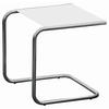 GARTENBEISTELLTISCH 40/40/40 cm Metall  - Alufarben/Weiß, Basics, Metall (40/40/40cm) - FIAM