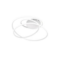 LED-DECKENLEUCHTE Bologna   - Weiß, Design, Metall (50/28/48cm)