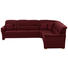 WOHNLANDSCHAFT in Leder Brombeere - Eichefarben/Brombeere, KONVENTIONELL, Leder/Holz (304/246cm) - Beldomo Premium WOHNLANDSCHAFT in Leder Brombeere - Eichefarben/Brombeere, KONVENTIONELL, Leder/Holz (304/246cm) - Beldomo Premium