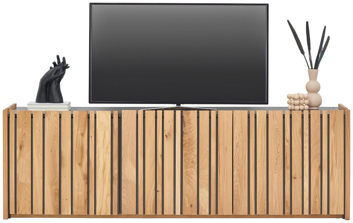 LOWBOARD  in 181,1/57/42 cm  - Eichefarben, Design, Holz/Holzwerkstoff (181,1/57/42cm) - Linea Natura