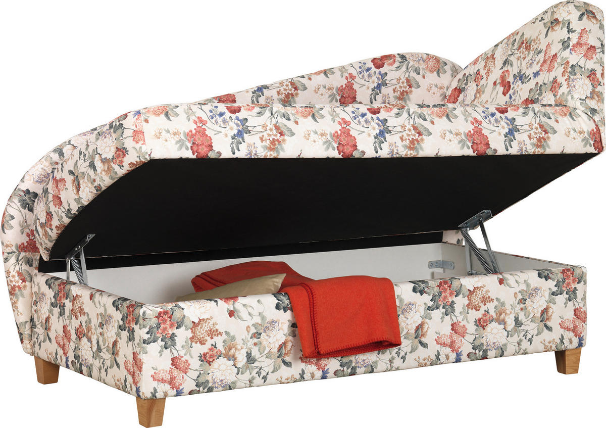 LIEGE in Mikrofaser Sandfarben  - Sandfarben, Lifestyle, Holz/Textil (180/97/85cm) - Novel