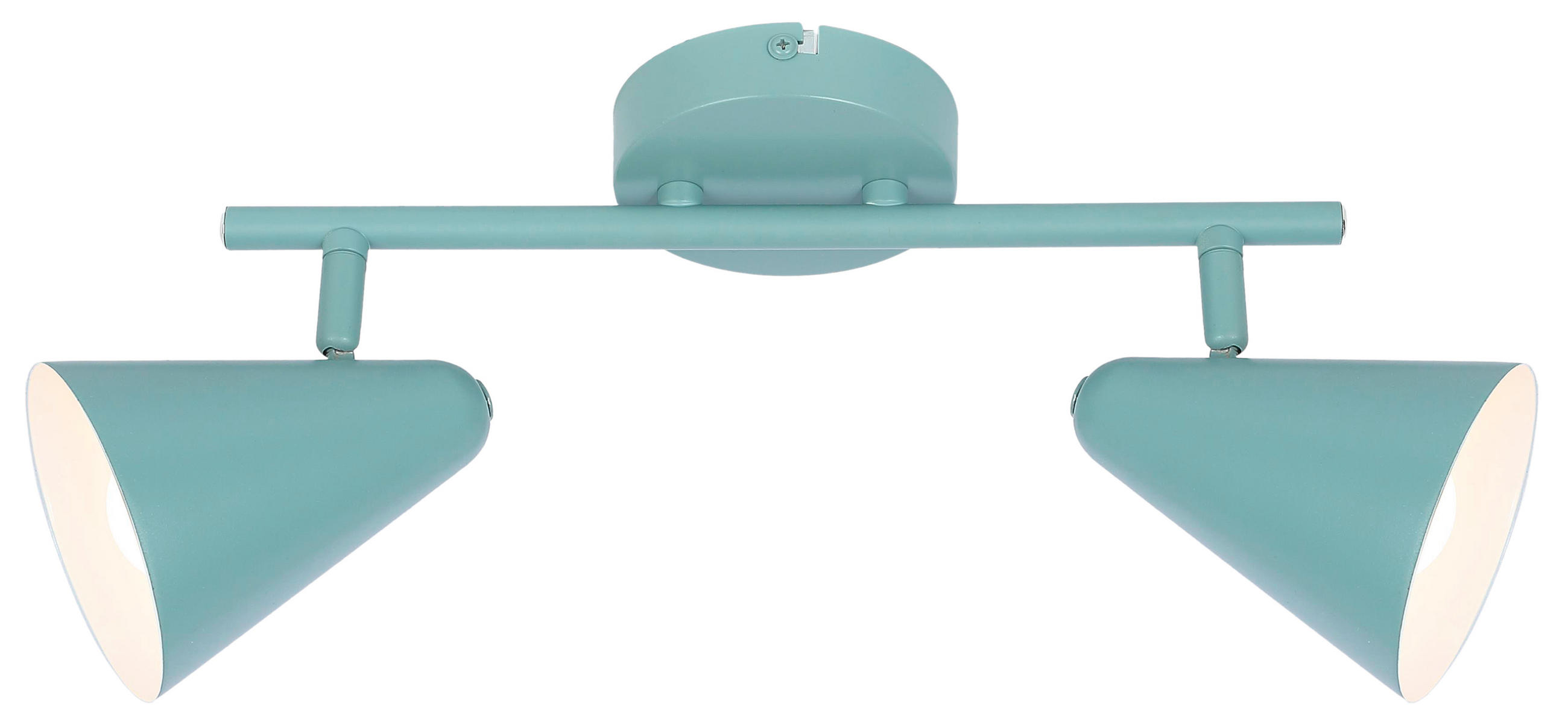 DECKENSTRAHLER Amor 42/10/18 cm   - Grau, KONVENTIONELL, Metall (42/10/18cm)