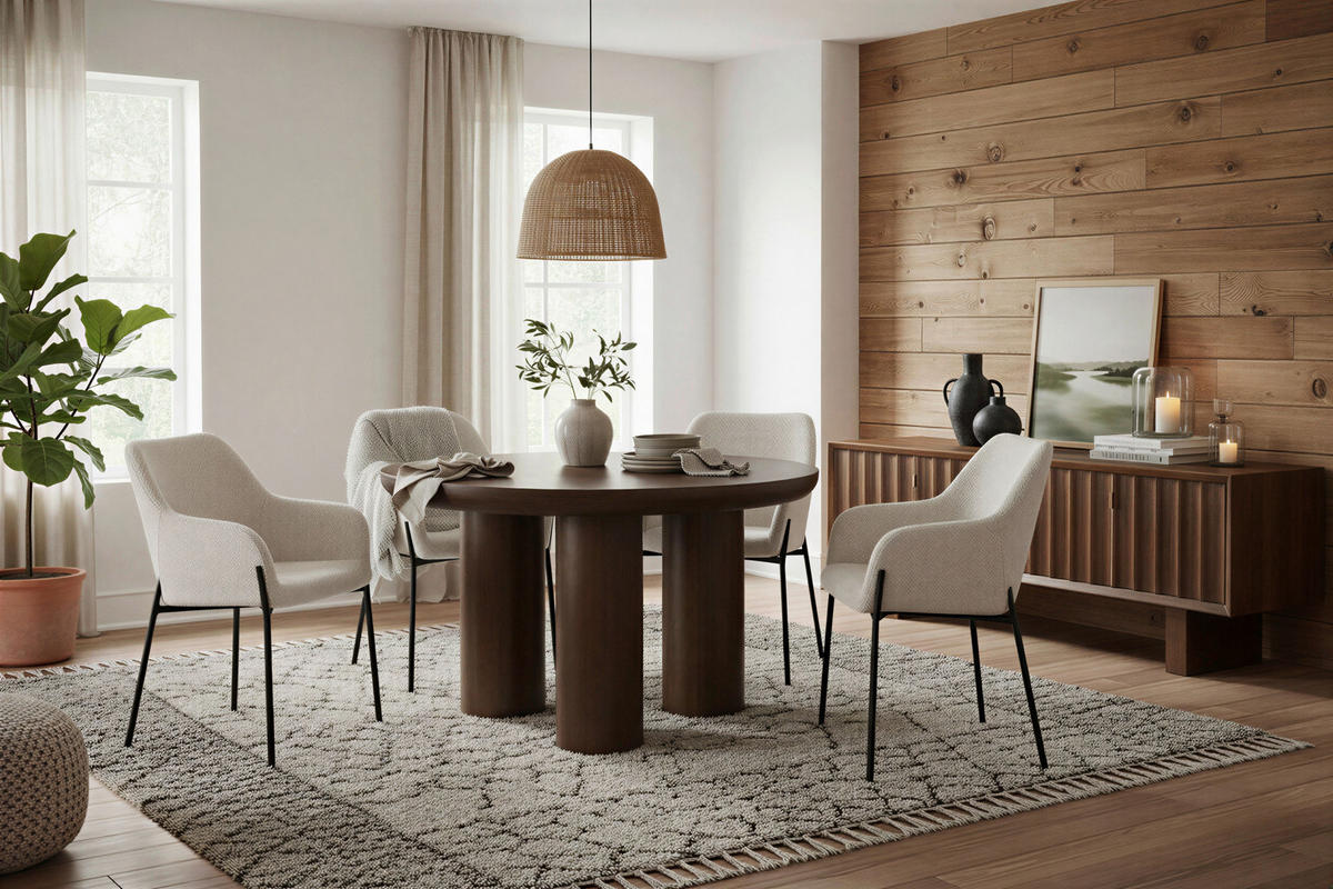 LOWBOARD  180/60/45 cm   - Messingfarben/Braun, Design, Holz/Metall (180/60/45cm) - MID.YOU