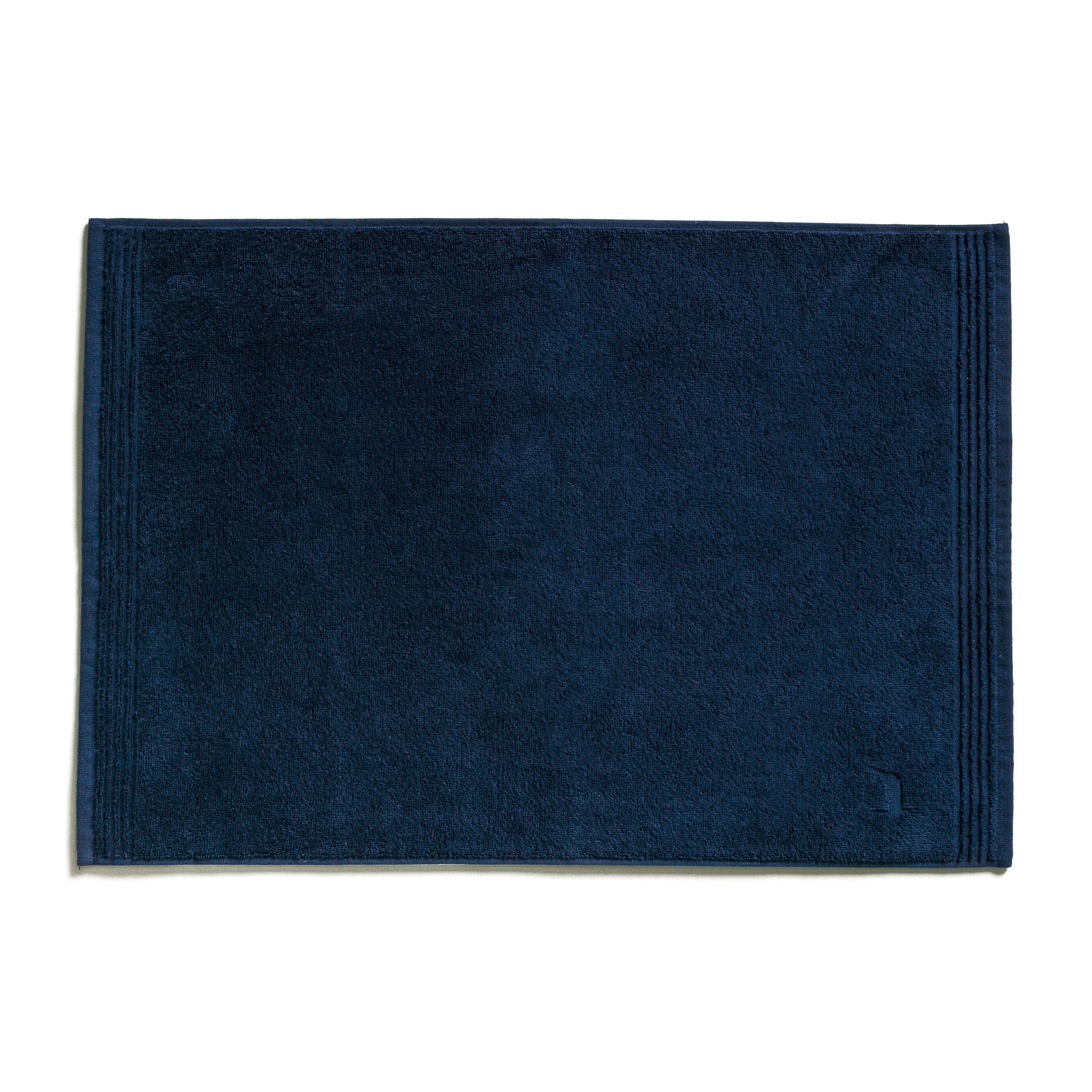 BADEMATTE Dunkelblau 50/70 cm  - Dunkelblau, Basics, Textil (50/70cm) - Moeve