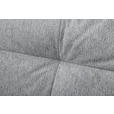 ECKSOFA in Flachgewebe Grau  - Schwarz/Grau, KONVENTIONELL, Textil/Metall (294/176cm) - Carryhome