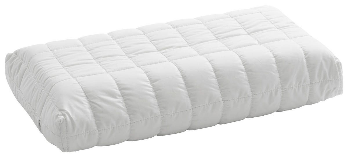 NACKENSTÜTZKISSEN 50/70 cm  - Weiss, Basics, Textil (50/70cm) - Billerbeck