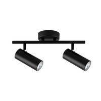 DECKENSTRAHLER 36/9/18 cm  - Schwarz, Design, Metall (36/9/18cm)