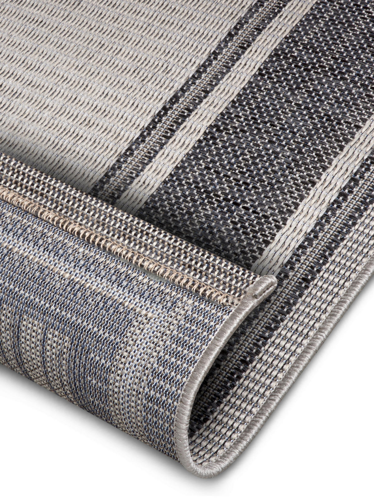 OUTDOORTEPPICH 190/290/290 cm Clyde Grau, Beige  - Beige/Grau, Design, Kunststoff/Textil (190/290/290cm) - Novel