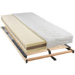 MATRATZENSET 90/200 cm  - Buchefarben, KONVENTIONELL, Holz (90/200cm) - Novel