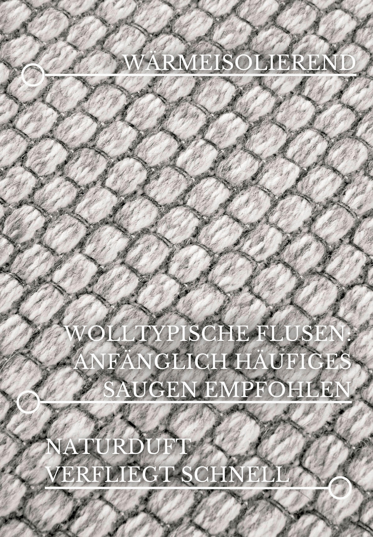 WEBTEPPICH 200/290 cm Kollektion 1843 Creme rechteckig  - Creme, Basics, Kunststoff/Textil (200/290cm) - Villeroy & Boch