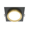 AUFBAULEUCHTE - Goldfarben/Schwarz, Trend, Kunststoff/Metall (11/11/5,2cm) - MAYTONI