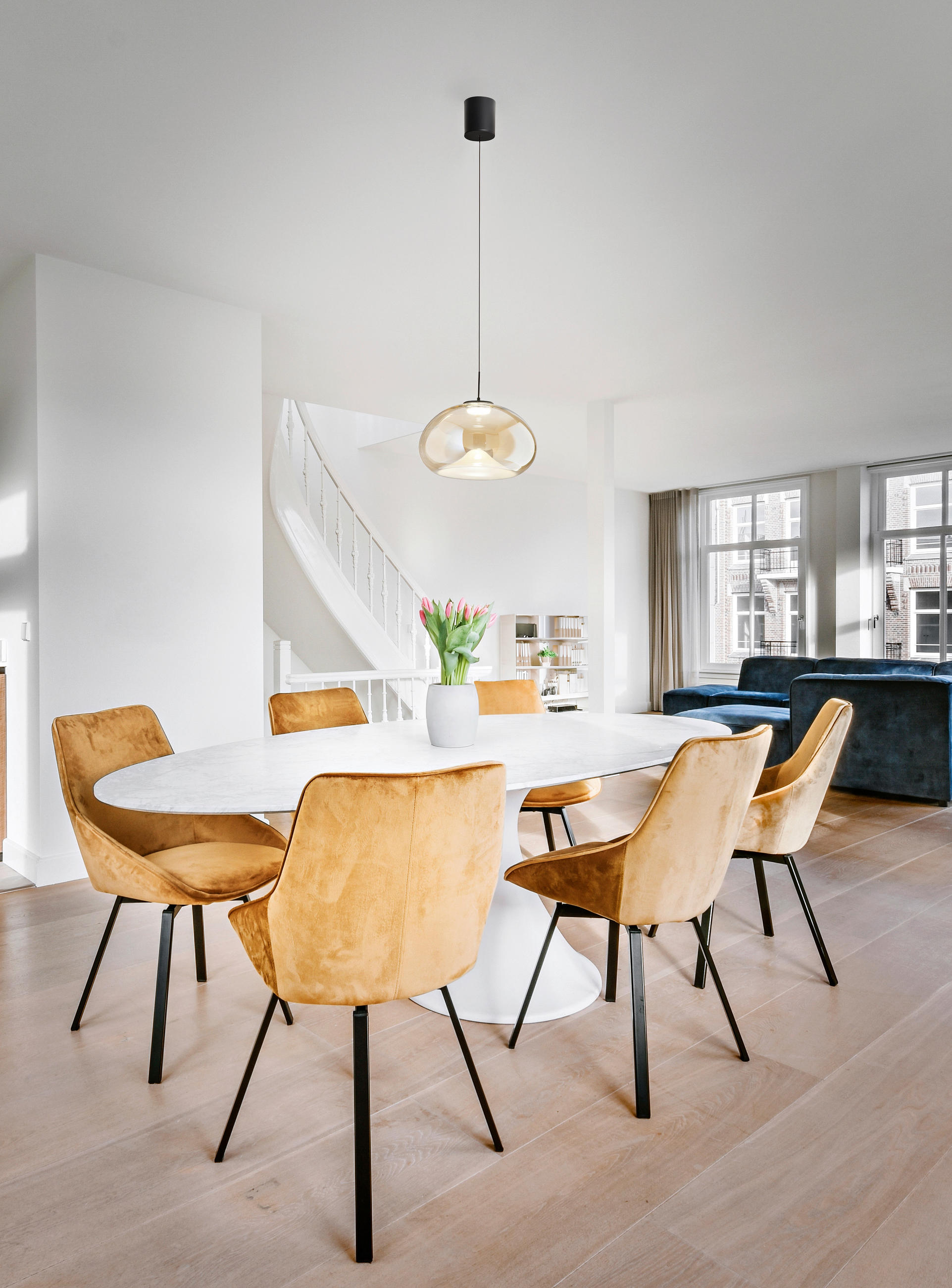 LED-HÄNGELEUCHTE Brena 33/200 cm   - Transparent, Design, Glas/Metall (33/200cm) - Fabas Luce
