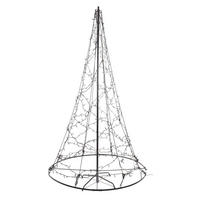 DEKORAČNÉ LED SVIETIDLO - čierna/biela, Basics, kov/plast (180cm)