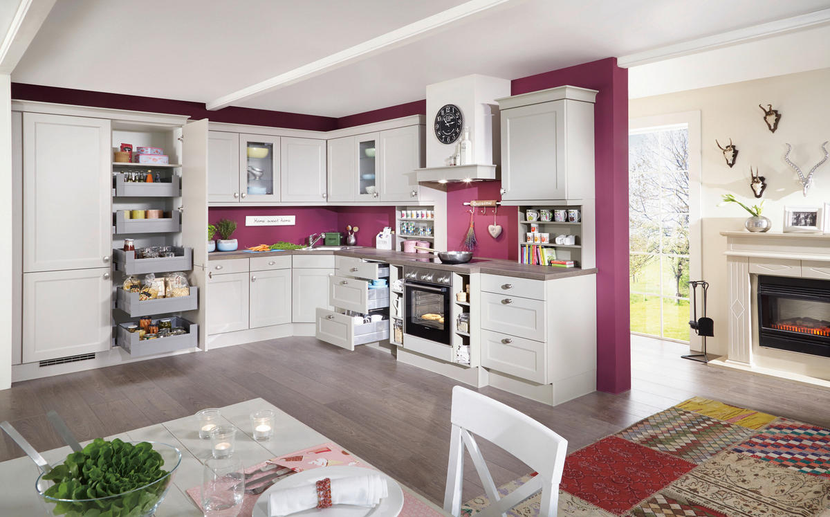 Bucătărie La Comandă   - nisipiu, Design, material pe bază de lemn - Celina