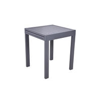 ZAHRADNÍ STŮL, kov, 65/65/75 cm - antracitová, Basics, kov (65/65/75cm) - Gardenson
