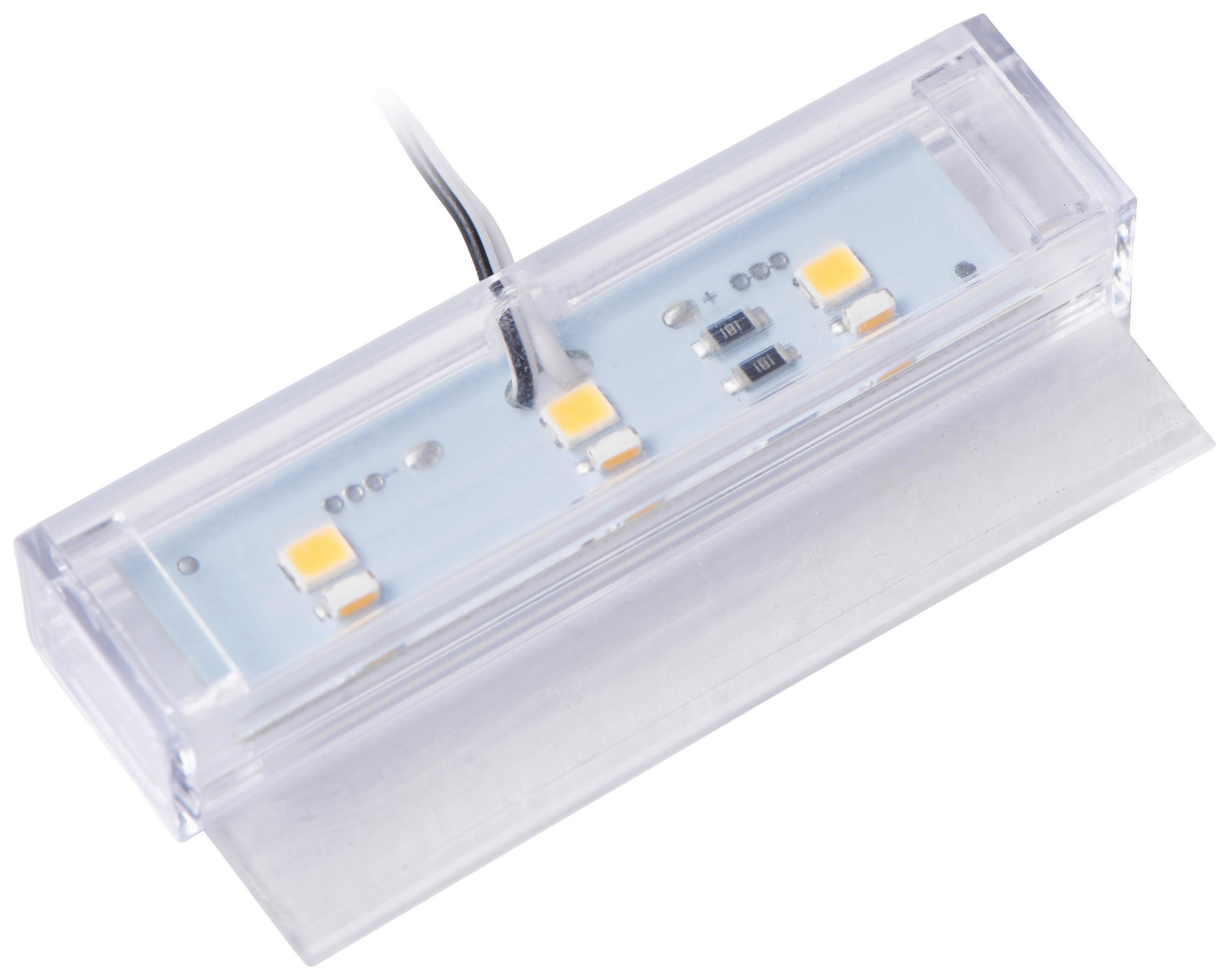 EINLEGEBODENBELEUCHTUNG LED-Leuchtmittel  - Weiß, Design, Kunststoff (6/1/2cm) - MID.YOU
