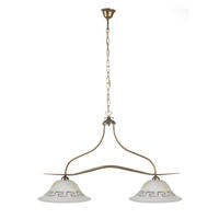 HÄNGELEUCHTE 4807 CORINNE 85/30/110 cm  - Braun, Basics, Metall (85/30/110cm)