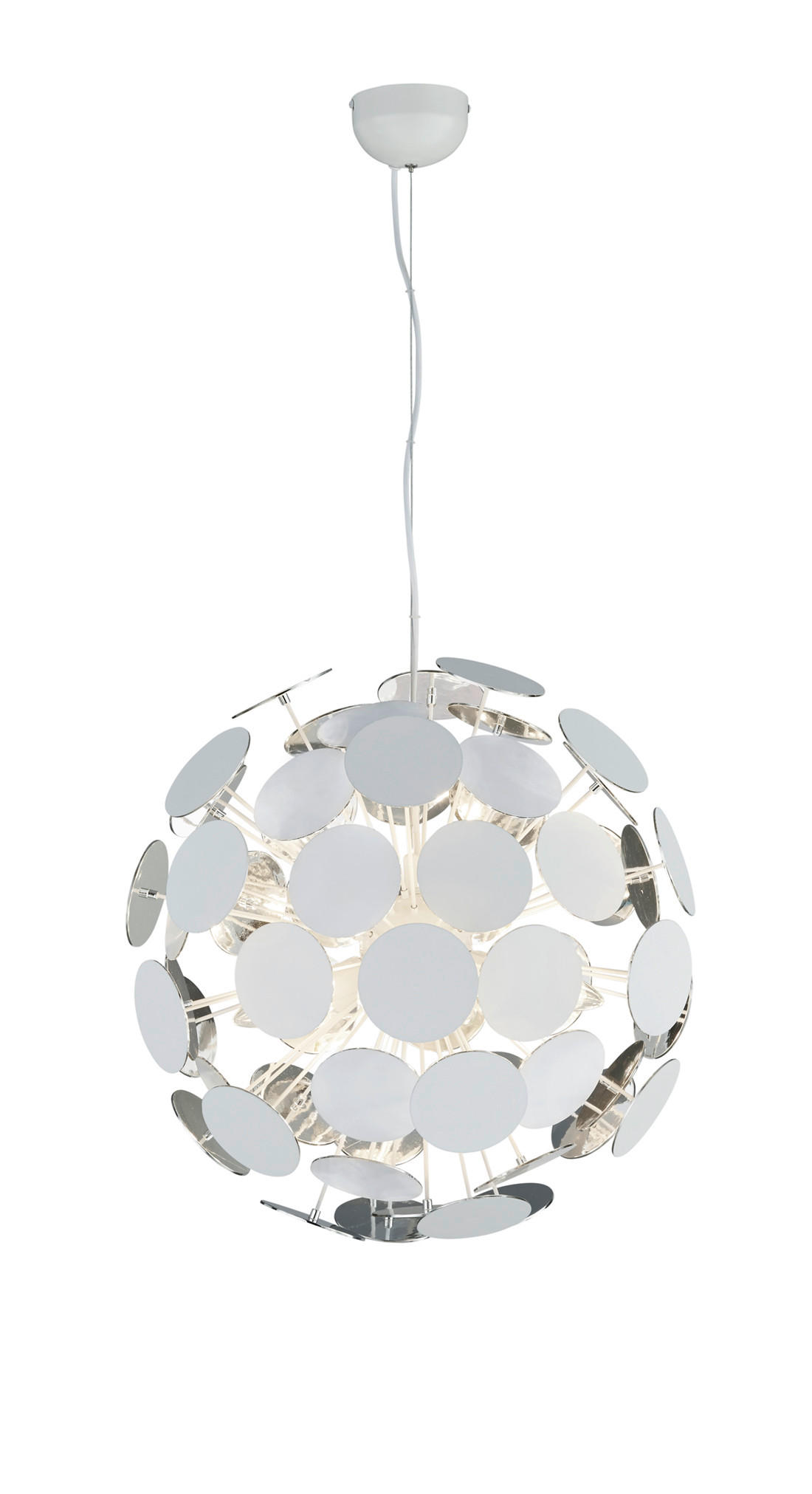 HÄNGELEUCHTE 54/150 cm - Weiss, Design, Kunststoff/Metall (54/150cm) - Trio Leuchten