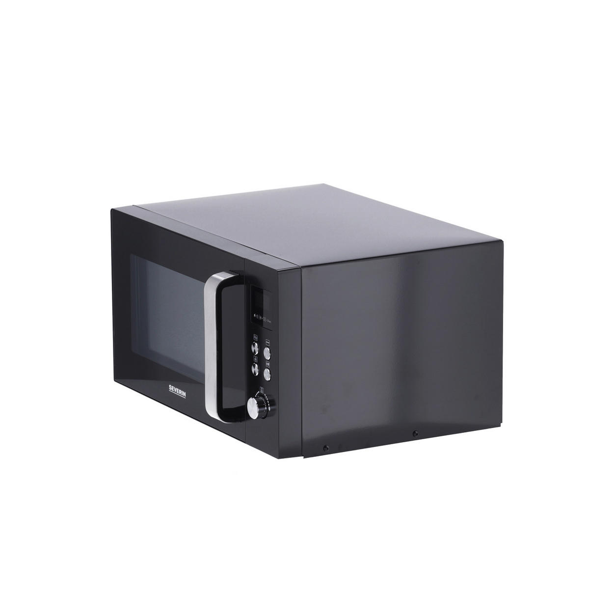 MIKROWELLE  - Schwarz, Basics, Metall (48,3/28,1/45cm) - Severin