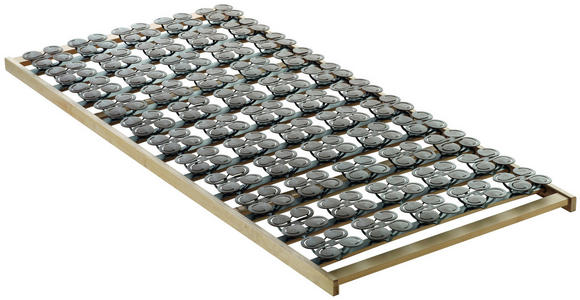 TELLERLATTENROST 100/200 cm Buche - Birkefarben/Mokka, Basics, Holz (100/200cm) - Novel