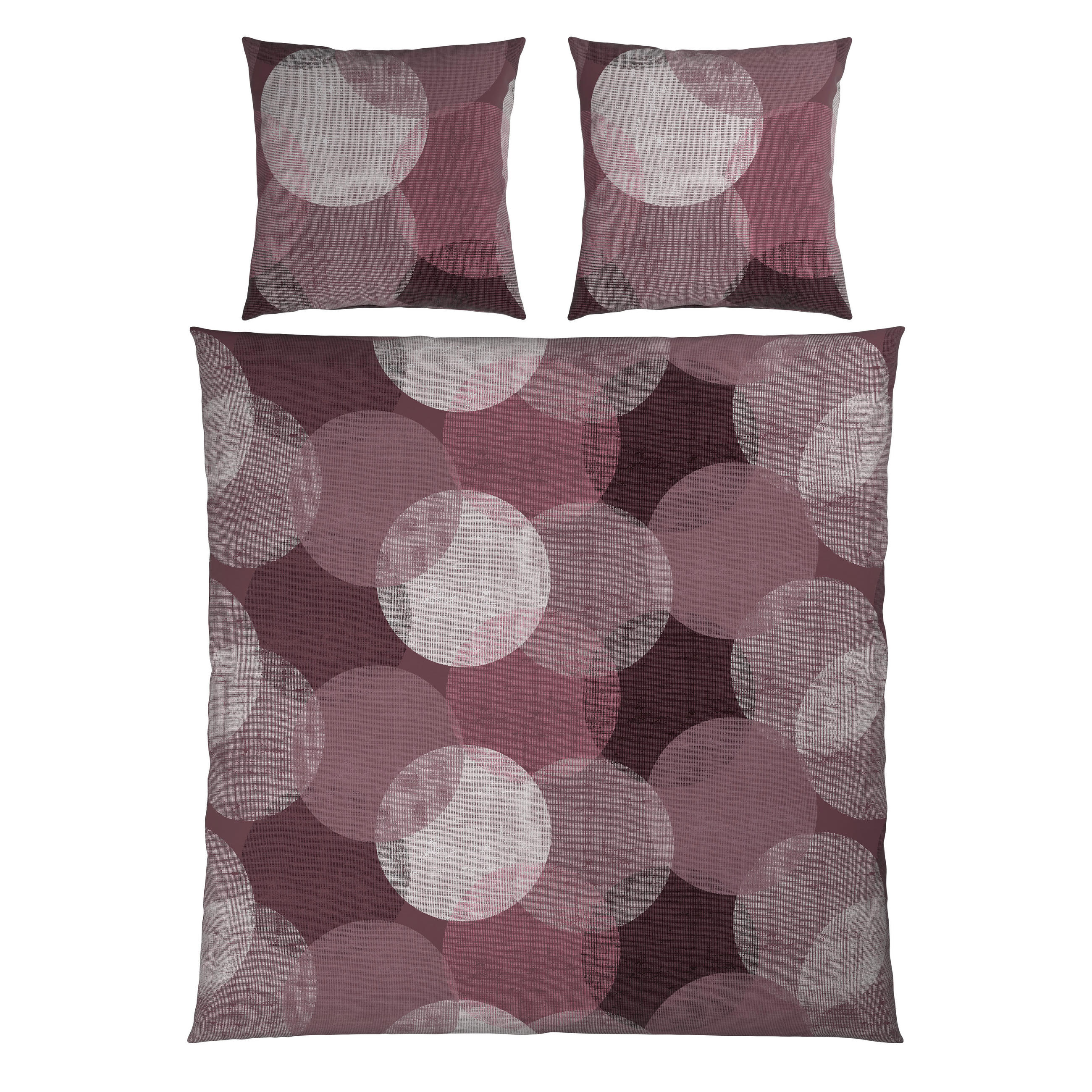 BETTWÄSCHE Flanell 200/200 cm  - Mauve, Textil (200/200cm) - Esposa