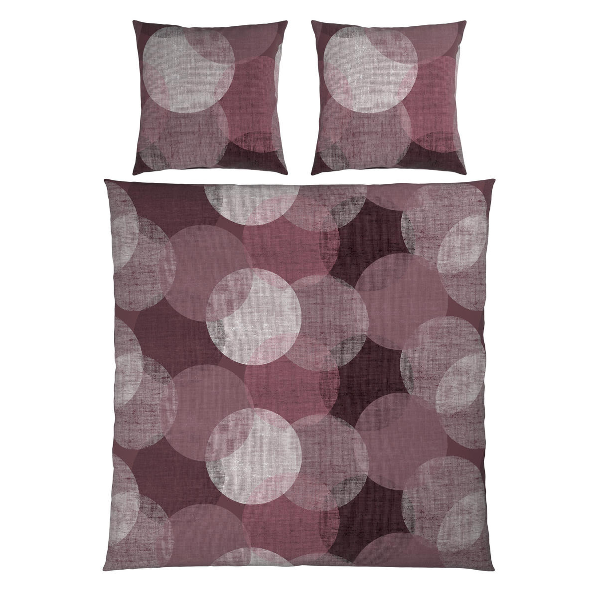 BETTWÄSCHE Flanell 200/200 cm  - Mauve, Textil (200/200cm) - Esposa