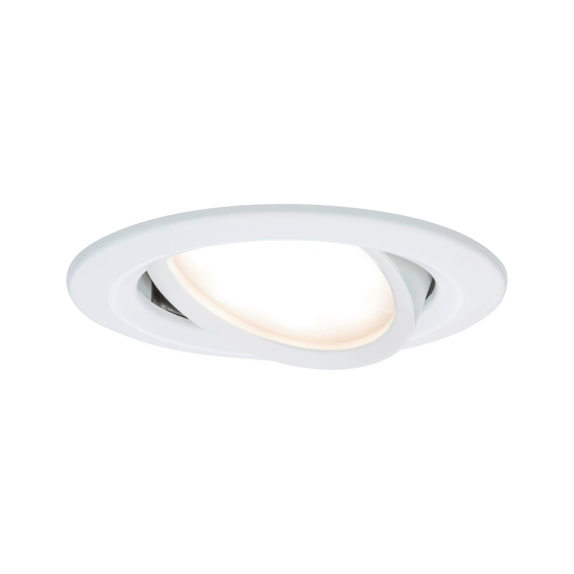 LED-DECKENLEUCHTE 8,4 cm  - Weiß, Basics, Metall (8,4cm) - Paulmann